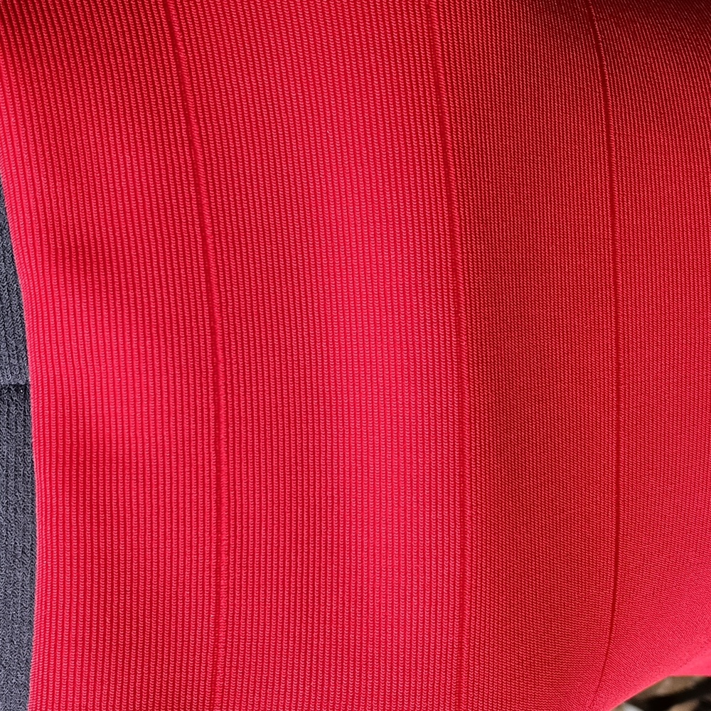 Forever 21 red bodycon off the shoulder dress, sz jr S - Picture 6 of 6